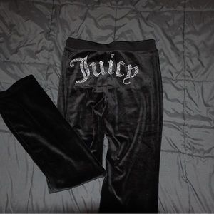 Juicy Couture Og Bling Velour Track Pants